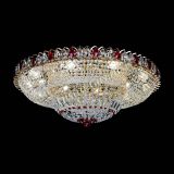 Люстра Кольцо Классика красное 800 мм  в Химках