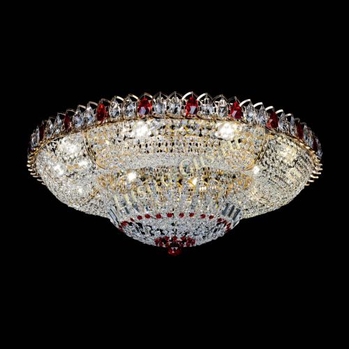 Люстра Кольцо Классика красное 800 мм  в Химках Гусь Хрустальный