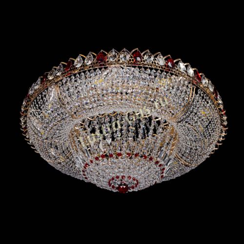 Люстра Кольцо Классика красное 800 мм  в Химках Гусь Хрустальный