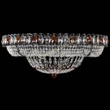 Люстра Кольцо Классика №8 Черная с чайными подвесками в Химках Люстра Кольцо Классика №8 Черная с чайными подвесками в Химках