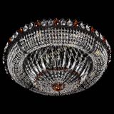 Люстра Кольцо Классика №8 Черная с чайными подвесками в Химках Люстра Кольцо Классика №8 Черная с чайными подвесками в Химках