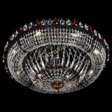 Люстра Кольцо Классика №8 Черная с чайными подвесками в Химках Люстра Кольцо Классика №8 Черная с чайными подвесками в Химках