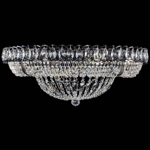 Люстра Кольцо Классика №8 Черная в Химках Гусь Хрустальный