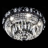 Люстра Кольцо Классика Черная с черными подвесками в Химках