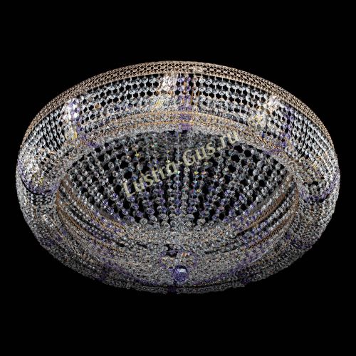 Люстра Кольцо Классика Венеция фиолетовая в Химках Гусь Хрустальный