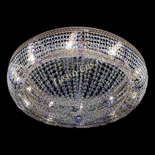 Люстра Кольцо Классика Венеция фиолетовая в Химках Гусь Хрустальный