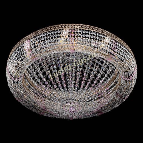 Люстра Кольцо Классика Венеция розовая в Химках Гусь Хрустальный