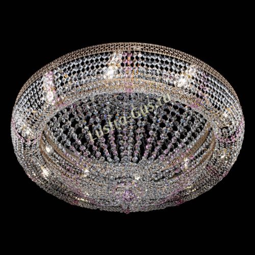 Люстра Кольцо Классика Венеция розовая в Химках Гусь Хрустальный