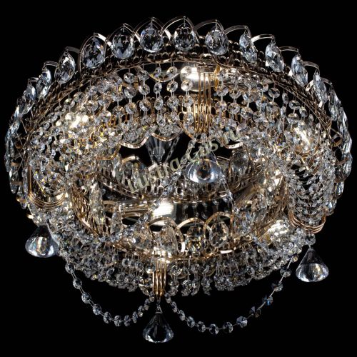 Люстра Кольцо Ожерелье конус в Химках Гусь Хрустальный