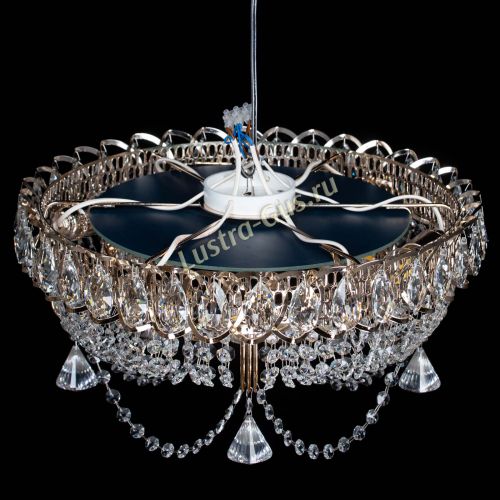 Люстра Кольцо Ожерелье конус в Химках Гусь Хрустальный