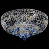 Люстра Кольцо Венеция №44 синяя в Химках