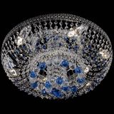 Люстра Кольцо Венеция №44 синяя в Химках