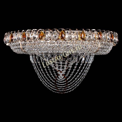 Люстра Кольцо Водоворот №8 чайная в Химках Гусь Хрустальный