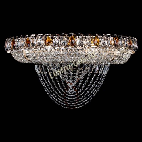 Люстра Кольцо Водоворот №8 чайная в Химках Гусь Хрустальный