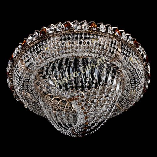 Люстра Кольцо Водоворот №8 чайная в Химках Гусь Хрустальный