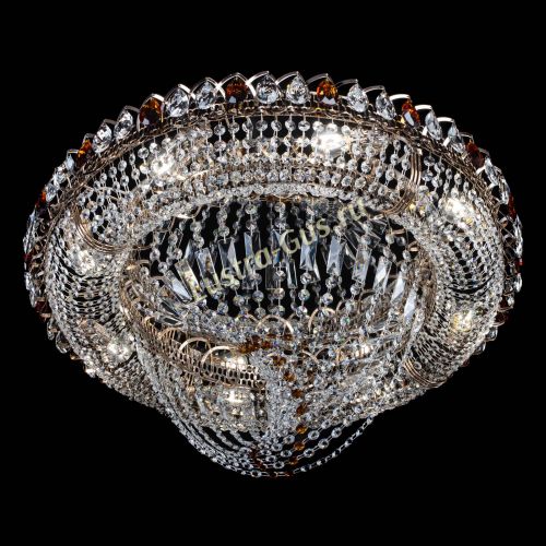 Люстра Кольцо Водоворот №8 чайная в Химках Гусь Хрустальный