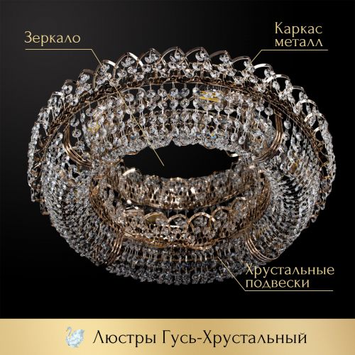 Люстра Кольцо оптикон в Химках Гусь Хрустальный