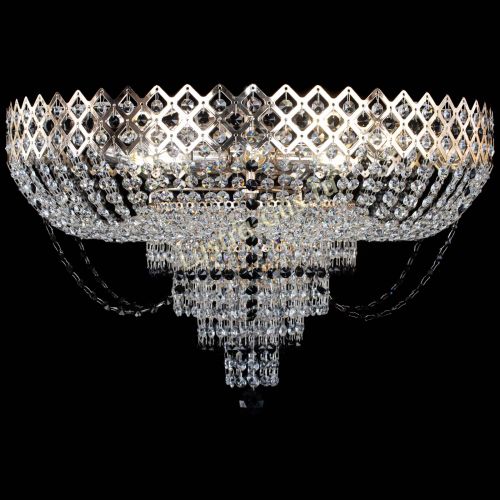 Люстра Корона №11 черная в Химках Гусь Хрустальный