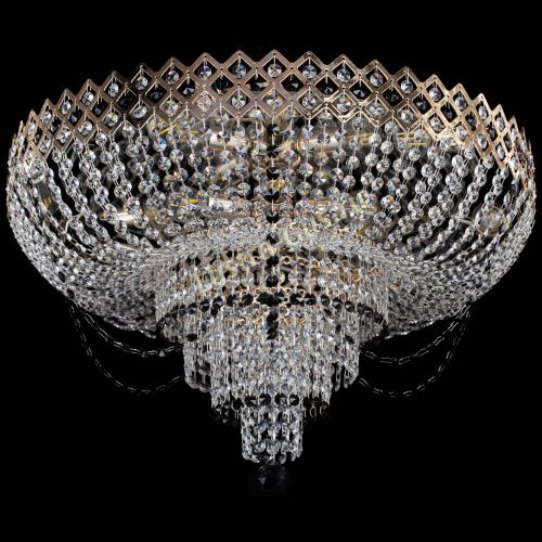 Люстра Корона №11 черная в Химках Гусь Хрустальный