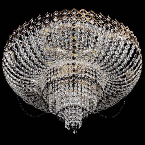 Люстра Корона №11 черная в Химках Гусь Хрустальный