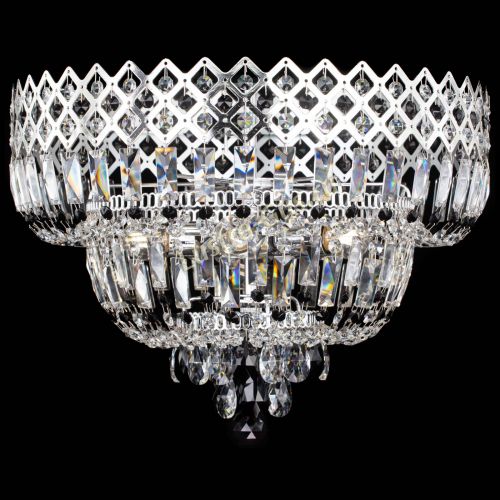 Люстра Корона №5 черная в Химках Гусь Хрустальный