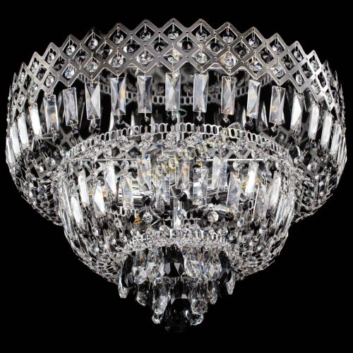 Люстра Корона №5 черная в Химках Гусь Хрустальный