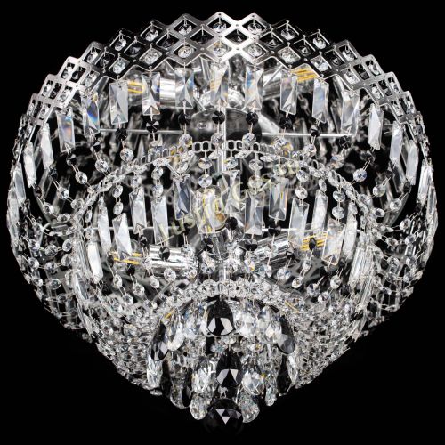 Люстра Корона №5 черная в Химках Гусь Хрустальный