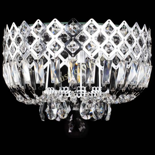 Люстра Корона пластинка №1 черная в Химках Гусь Хрустальный