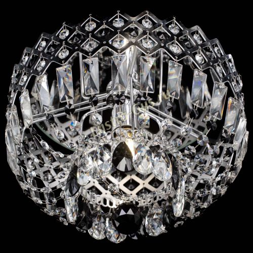 Люстра Корона пластинка №1 черная в Химках Гусь Хрустальный