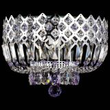 Люстра Корона пластинка №1 фиолетовая в Химках