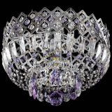 Люстра Корона пластинка №1 фиолетовая в Химках