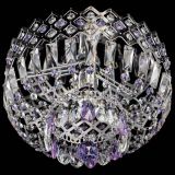 Люстра Корона пластинка №1 фиолетовая в Химках