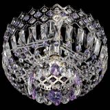 Люстра Корона пластинка №1 фиолетовая в Химках