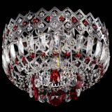 Люстра Корона пластинка №1 красная в Химках