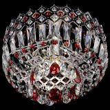 Люстра Корона пластинка №1 красная в Химках