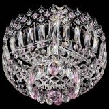 Люстра Корона пластинка №1 розовая в Химках