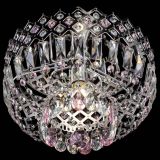 Люстра Корона пластинка №1 розовая в Химках