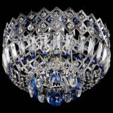 Люстра Корона пластинка №1 синяя в Химках