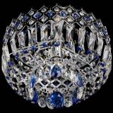 Люстра Корона пластинка №1 синяя в Химках