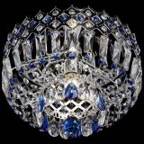 Люстра Корона пластинка №1 синяя в Химках
