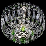 Люстра Корона пластинка №1 зеленая в Химках