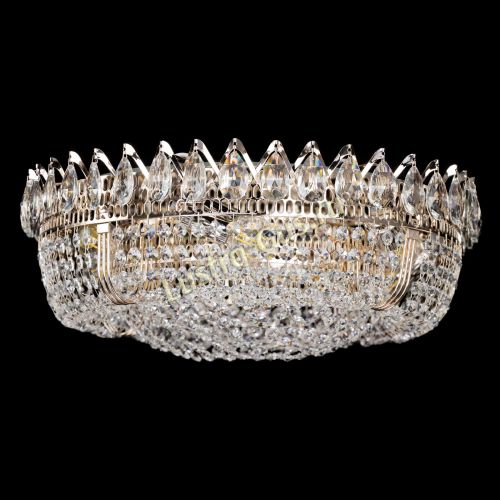 Люстра Корона Сетка 450 мм в Химках Гусь Хрустальный