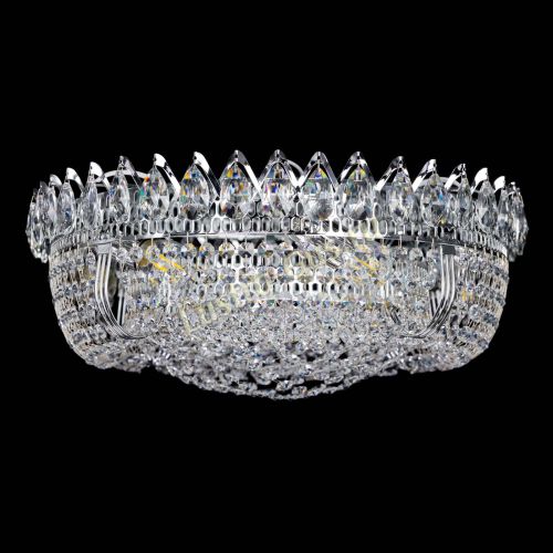 Люстра Корона Сетка 450 мм в Химках Гусь Хрустальный