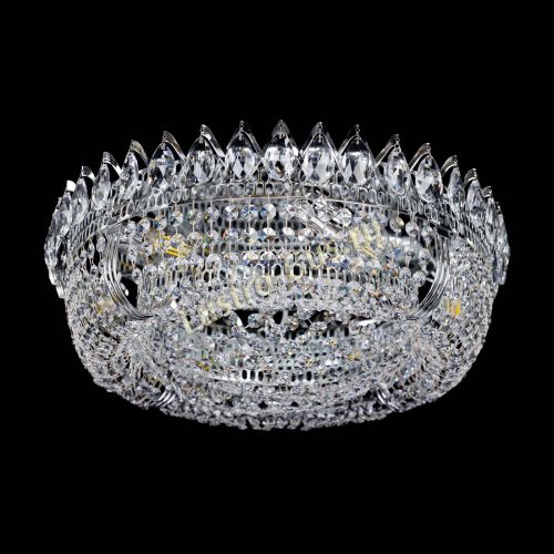 Люстра Корона Сетка 450 мм в Химках Гусь Хрустальный