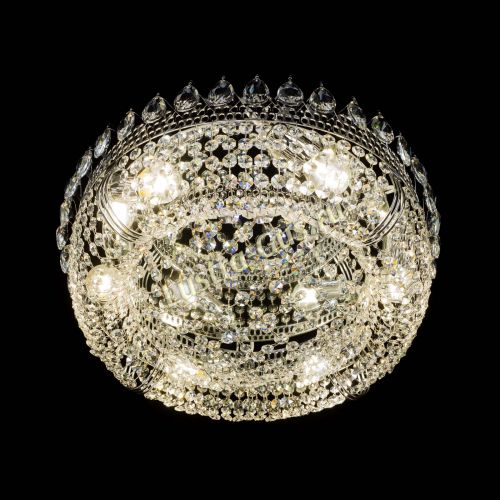 Люстра Корона Сетка 450 мм в Химках Гусь Хрустальный