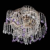 Люстра Космея №4 фиолетовая в Химках