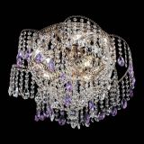 Люстра Космея №4 фиолетовая в Химках