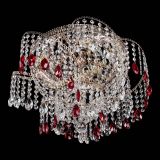 Люстра Космея №4 красная в Химках