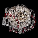 Люстра Космея №4 красная в Химках