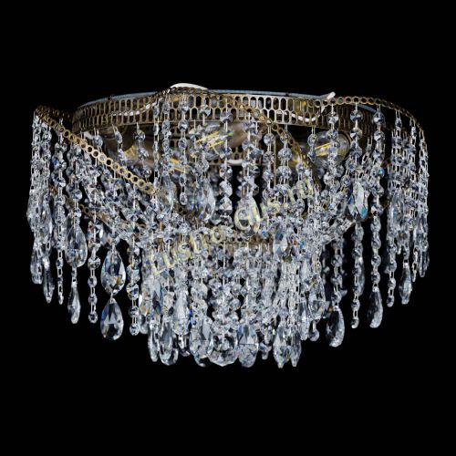 Люстра Космея №5 под бронзу в Химках Гусь Хрустальный